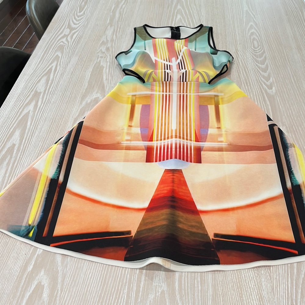 Clover Canyon neoprene cutout dress sz S